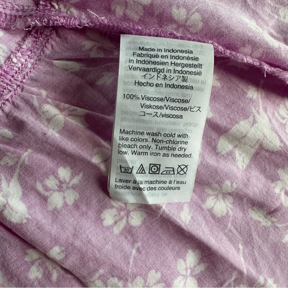 J.Crew Ruffle Front Mini Dress Floral Pattern - Picture 9 of 9